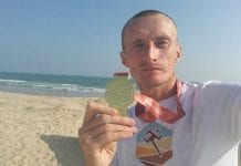 Глива фінішує на Oman Desert Marathon на 5-й позиції
