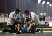 “Я прокинувся вже під крапельницею”, – найшвидшому українському скороходу знадобилась допомога після фінішу на 50 км