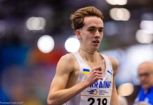 Андрій Атаманюк оформив дві перемоги командного чемпіонату України, і оновив РВ на 1500 м Фото Дмитра Путінцева