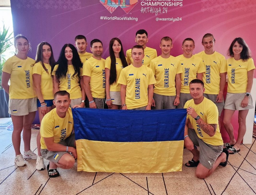 athletes of the national team of Ukraine