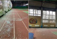 У Черкасах внаслідок атаки дронів пошкоджено єдиний легкоатлетичний манеж області: змагання скасовано